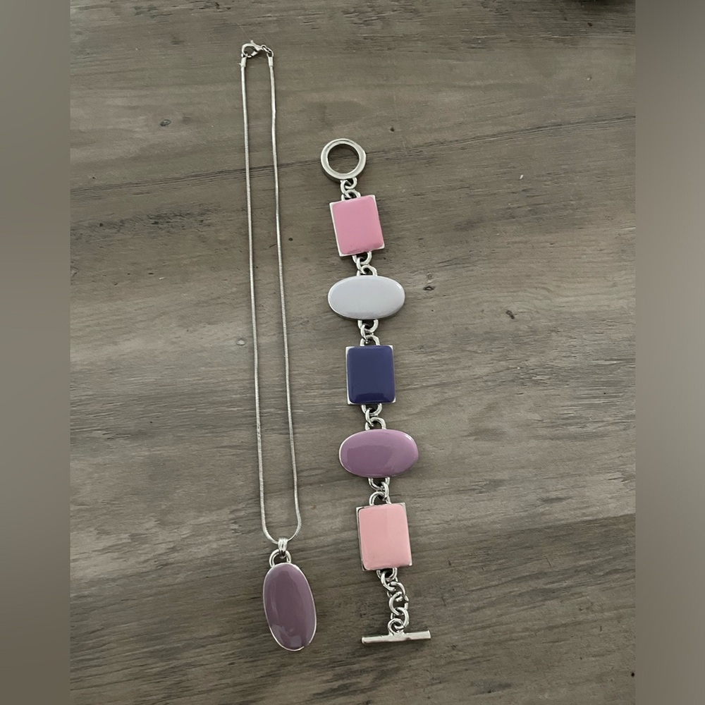 Necklace and bracelet